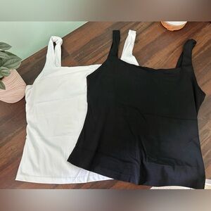 Black and White Crop Tops